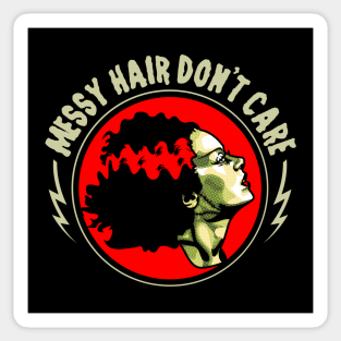 Messy Hair Sticker
